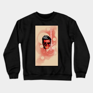 Rockabilly Skull Rocker Crewneck Sweatshirt